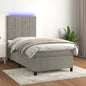 Letto A Sorgente Led Con Materasso Velluto