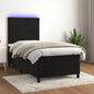 Letto A Sorgente Led Con Materasso Velluto