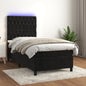 Letto A Sorgente Led Con Materasso Velluto