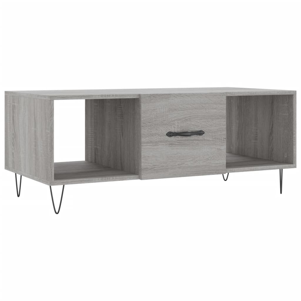 Tavolino Da Salotto 102X50X40Cm Legno Multistrato