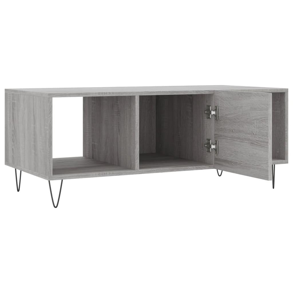 Tavolino Da Salotto 102X50X40Cm Legno Multistrato