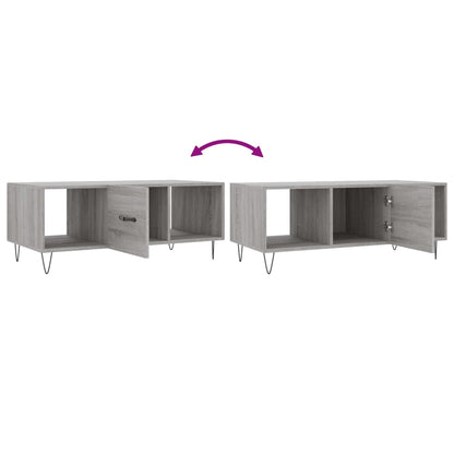 Tavolino Da Salotto 102X50X40Cm Legno Multistrato