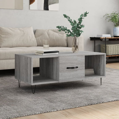 Tavolino Da Salotto 102X50X40Cm Legno Multistrato