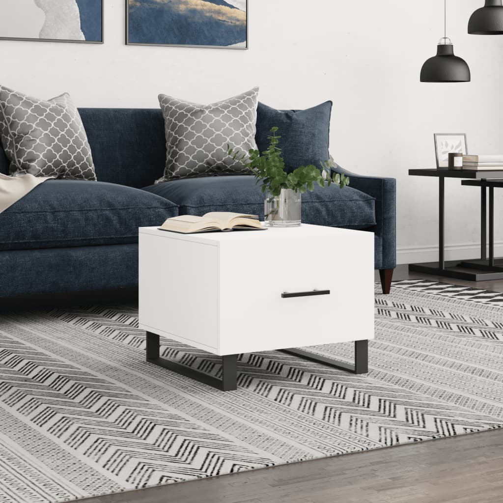 Tavolini Salotto 2 Pz 50X50X40 Legno Multistrato