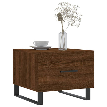 Tavolini Salotto 2 Pz 50X50X40 Legno Multistrato
