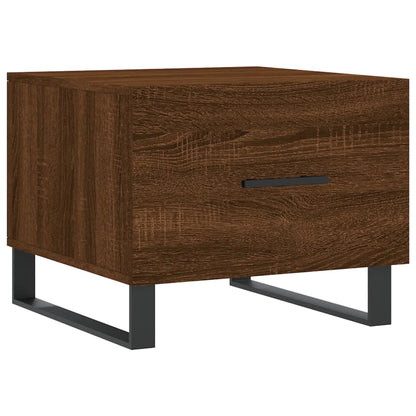 Tavolini Salotto 2 Pz 50X50X40 Legno Multistrato