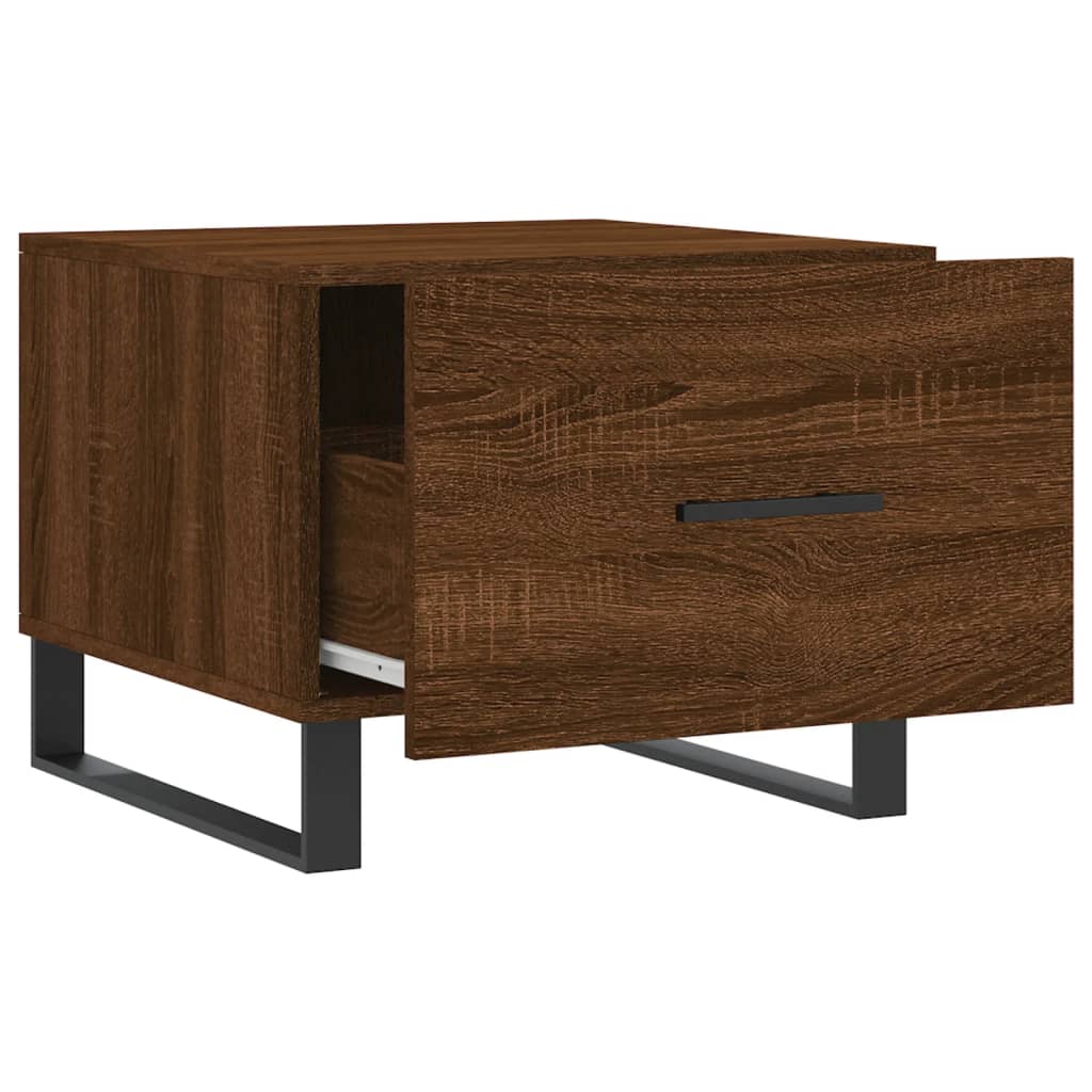 Tavolini Salotto 2 Pz 50X50X40 Legno Multistrato