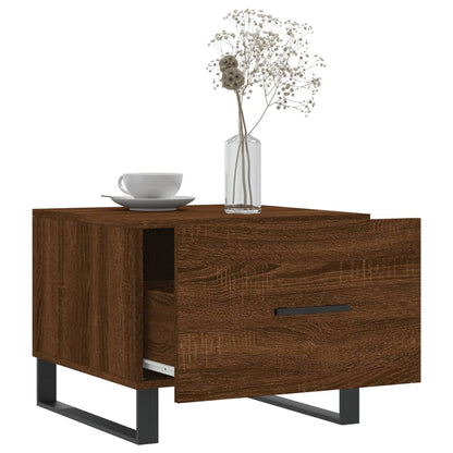 Tavolini Salotto 2 Pz 50X50X40 Legno Multistrato