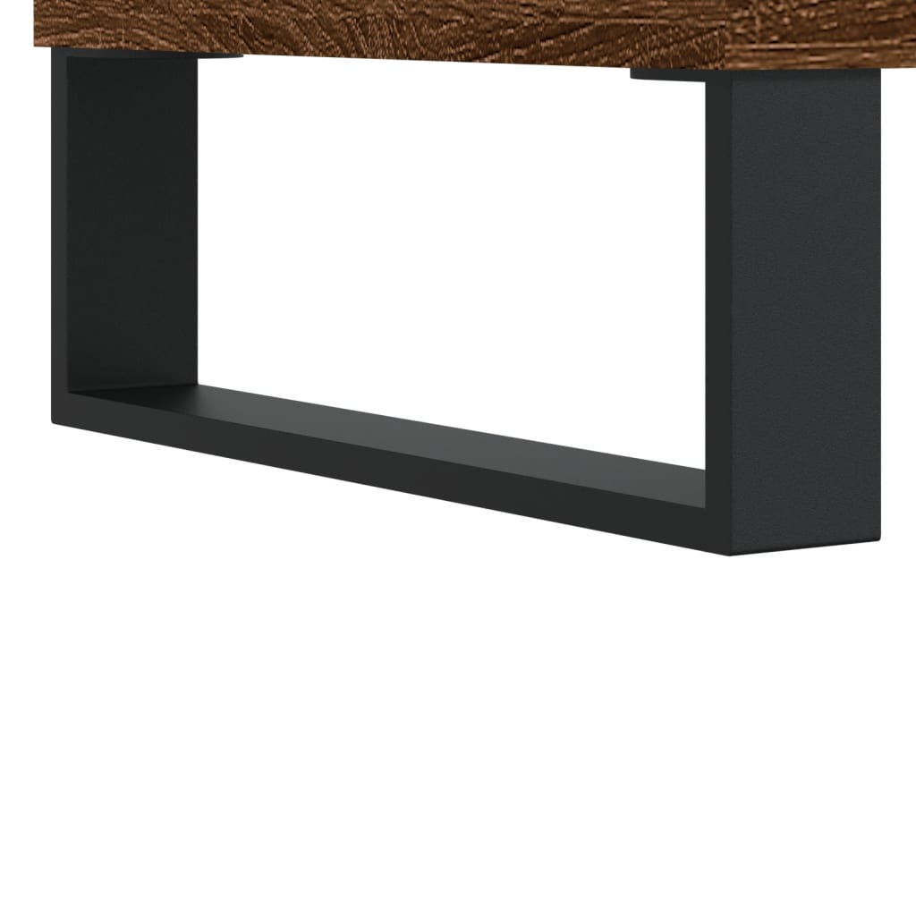 Tavolini Salotto 2 Pz 50X50X40 Legno Multistrato