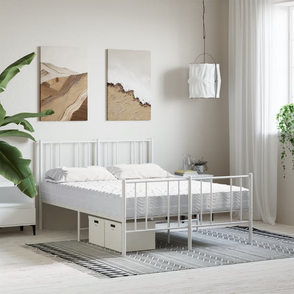 Materasso In Schiuma Bianco Durezza H2 H3