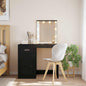 Toeletta Con Luci Led Bianca 90X42X132,5 Cm