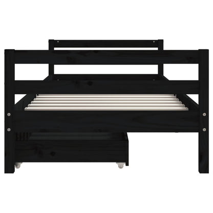 Giroletto Bambini Con Cassetti 80X200Cm Massello Di Pino