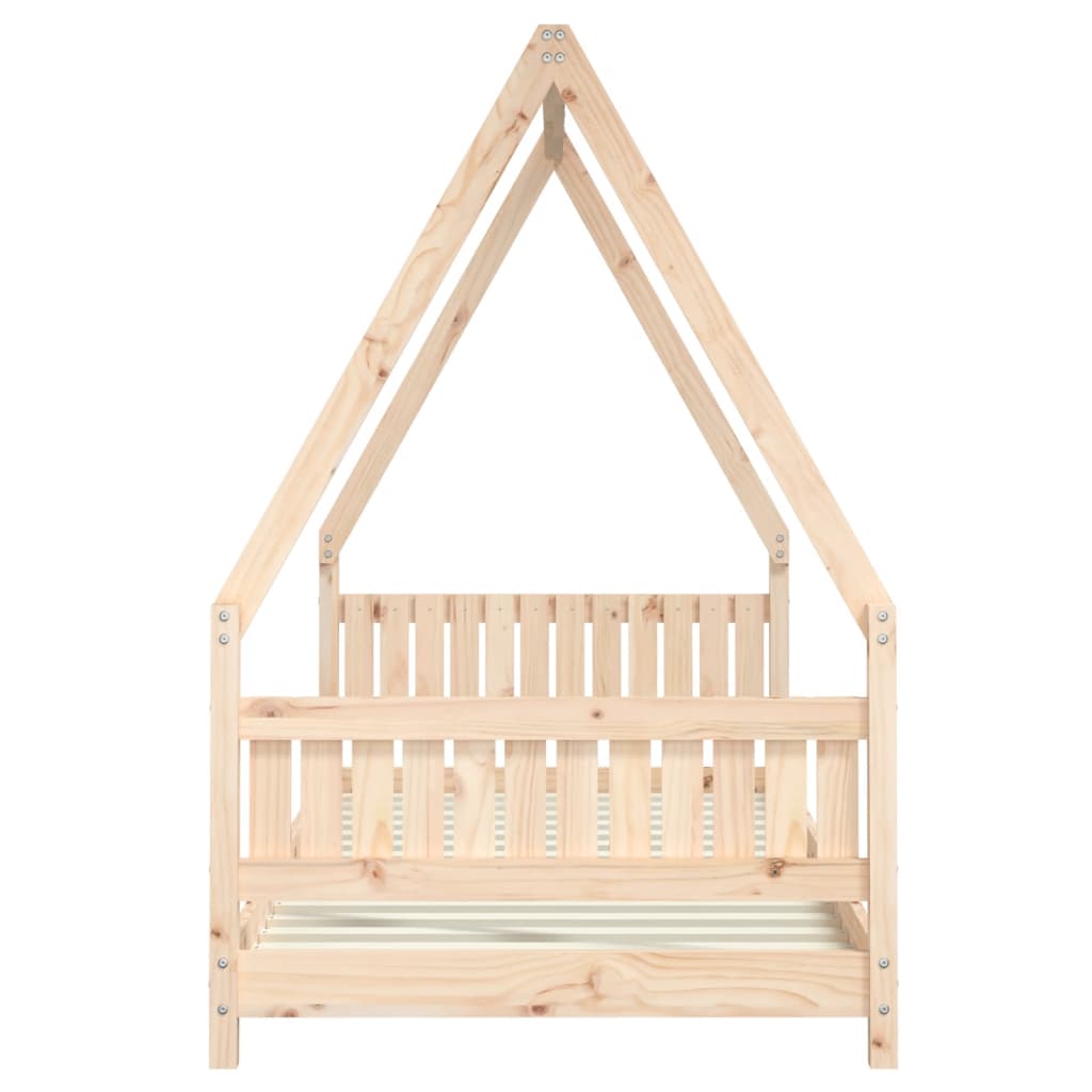 Giroletto Per Bambini 90X200 Cm In Legno Massello Di Pino