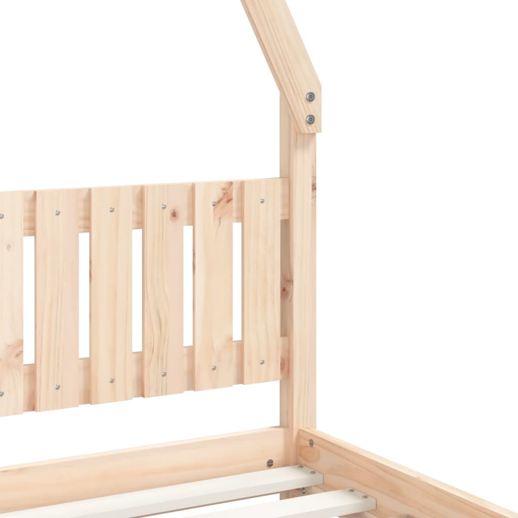 Giroletto Per Bambini 90X200 Cm In Legno Massello Di Pino