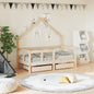 Giroletto Bambini Con Cassetti 90X200Cm Massello Di Pino