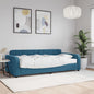 Letto Da Giorno In Velluto Blu