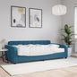 Letto Da Giorno In Velluto Blu