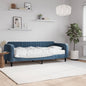 Divano Letto Estraibile Con Cassetti In Velluto Blu