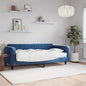 Divano Letto Estraibile Con Cassetti In Velluto Blu