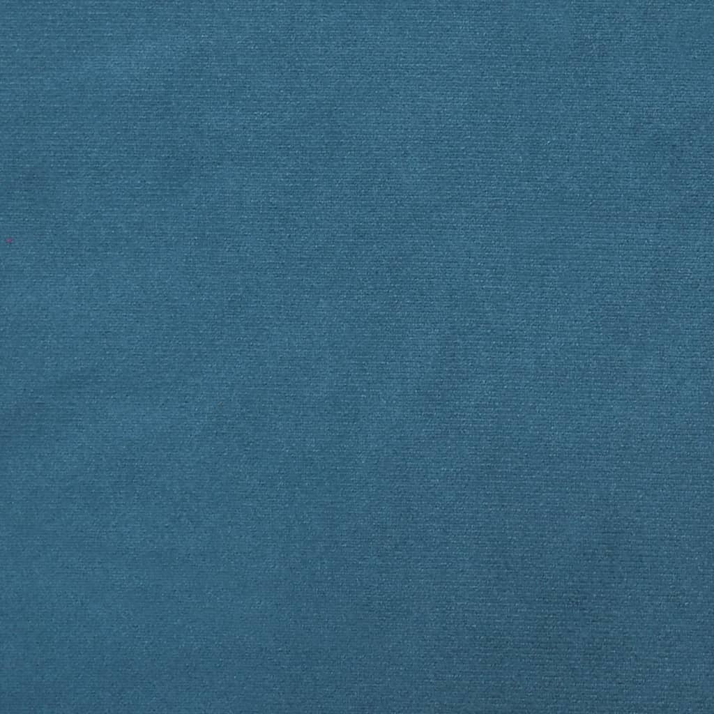 Divano Letto Estraibile Con Cassetti In Velluto Blu