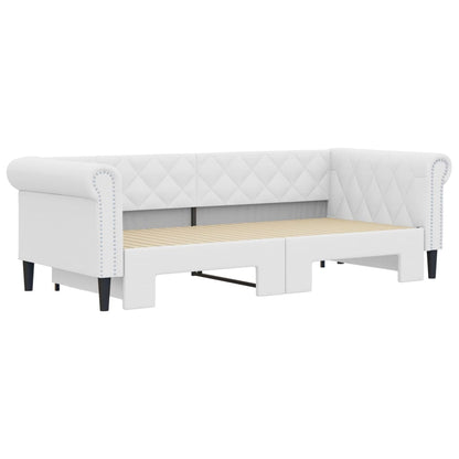 Divano Letto Con Letto Estraibile 90X200Cm In Similpelle