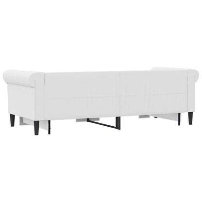 Divano Letto Con Letto Estraibile 90X200Cm In Similpelle