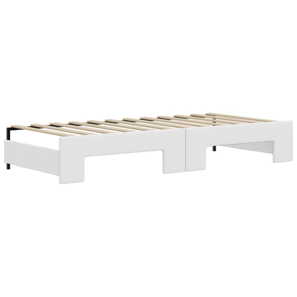 Divano Letto Con Letto Estraibile 90X200Cm In Similpelle