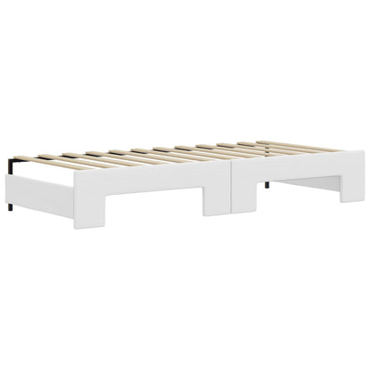 Divano Letto Con Letto Estraibile 90X200Cm In Similpelle