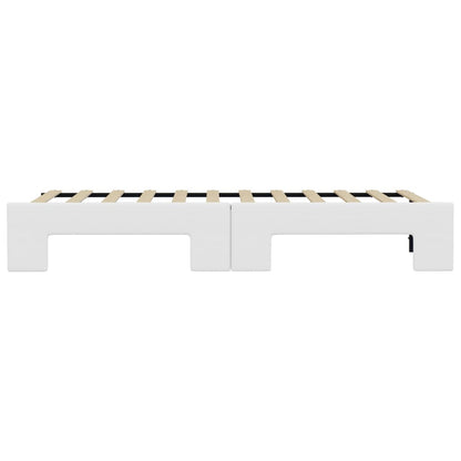 Divano Letto Con Letto Estraibile 90X200Cm In Similpelle
