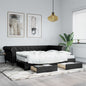 Divano Letto Con Letto Estraibile 90X200Cm In Similpelle