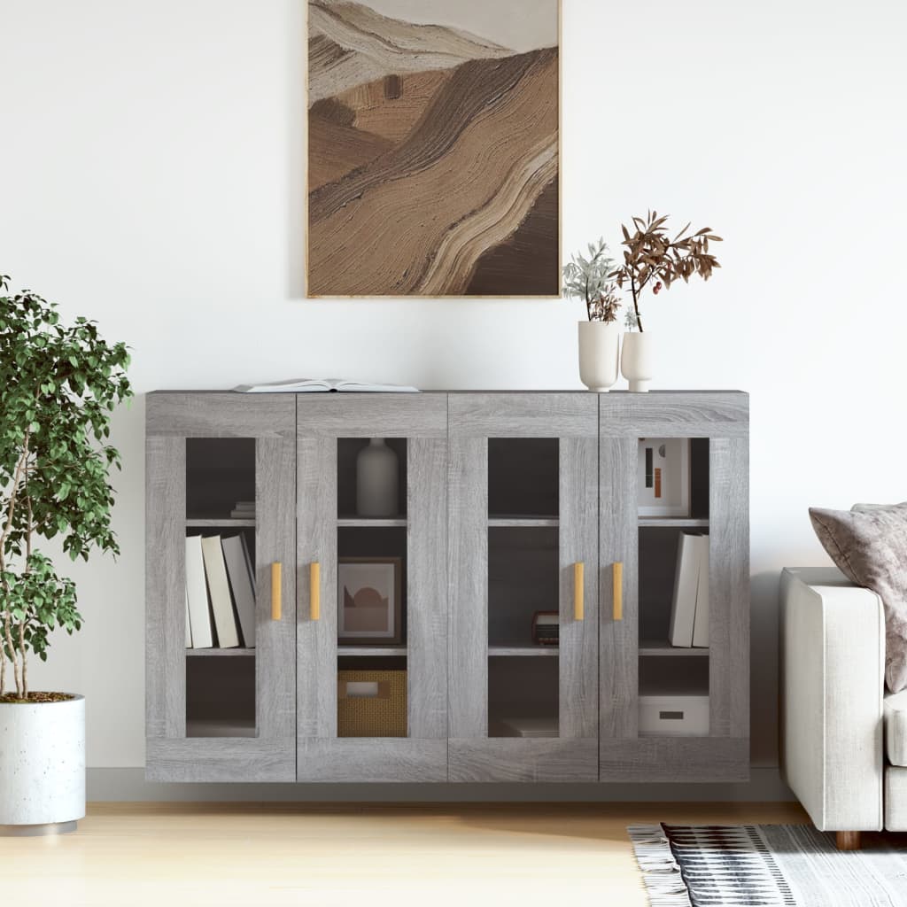 Armadi Da Muro 2 Pcs 69,5 X 34 X 90 Cm