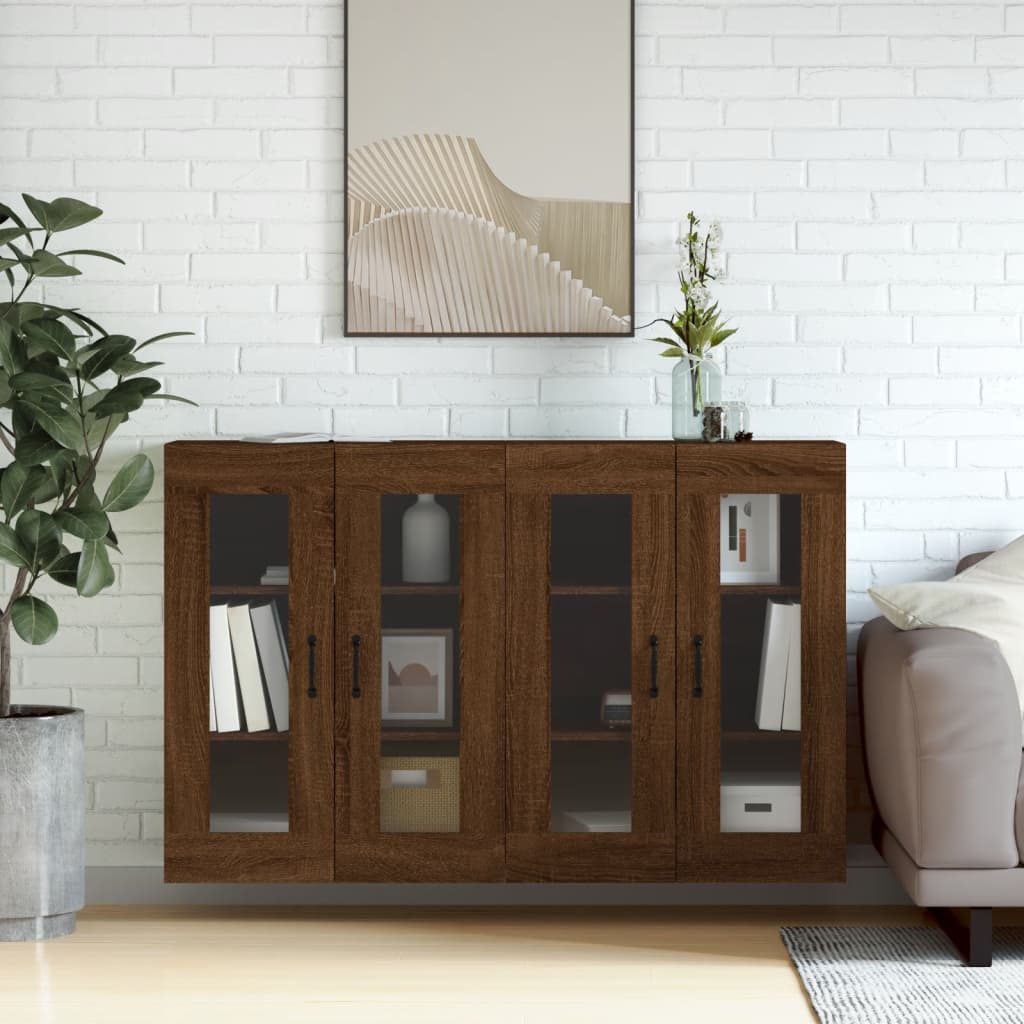 Armadi Da Muro 2 Pcs 69,5 X 34 X 90 Cm