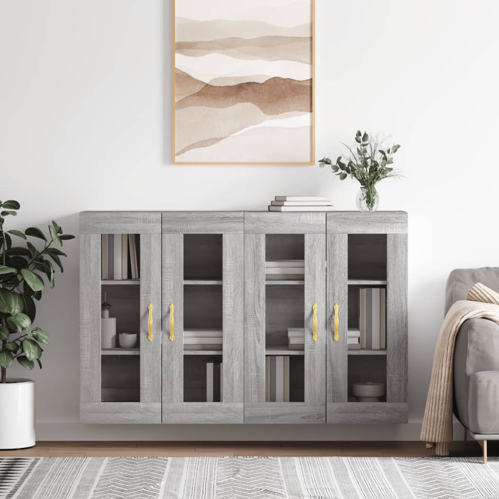 Armadi Da Muro 2 Pcs 69,5 X 34 X 90 Cm