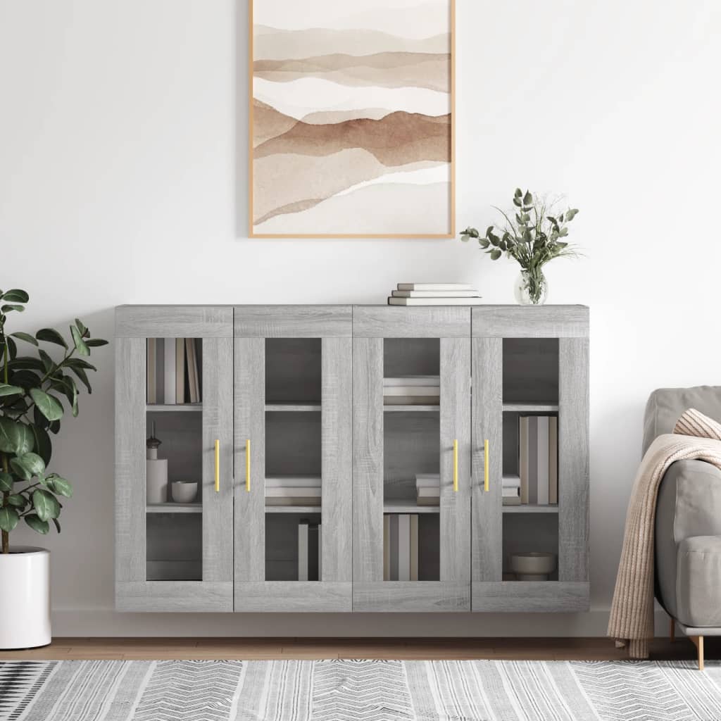 Armadi Da Muro 2 Pcs 69,5 X 34 X 90 Cm