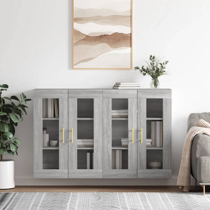 Armadi Da Muro 2 Pcs 69,5 X 34 X 90 Cm