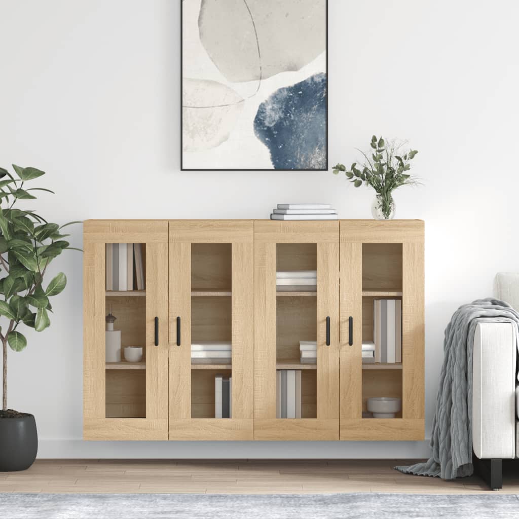 Armadi Da Muro 2 Pcs 69,5 X 34 X 90 Cm