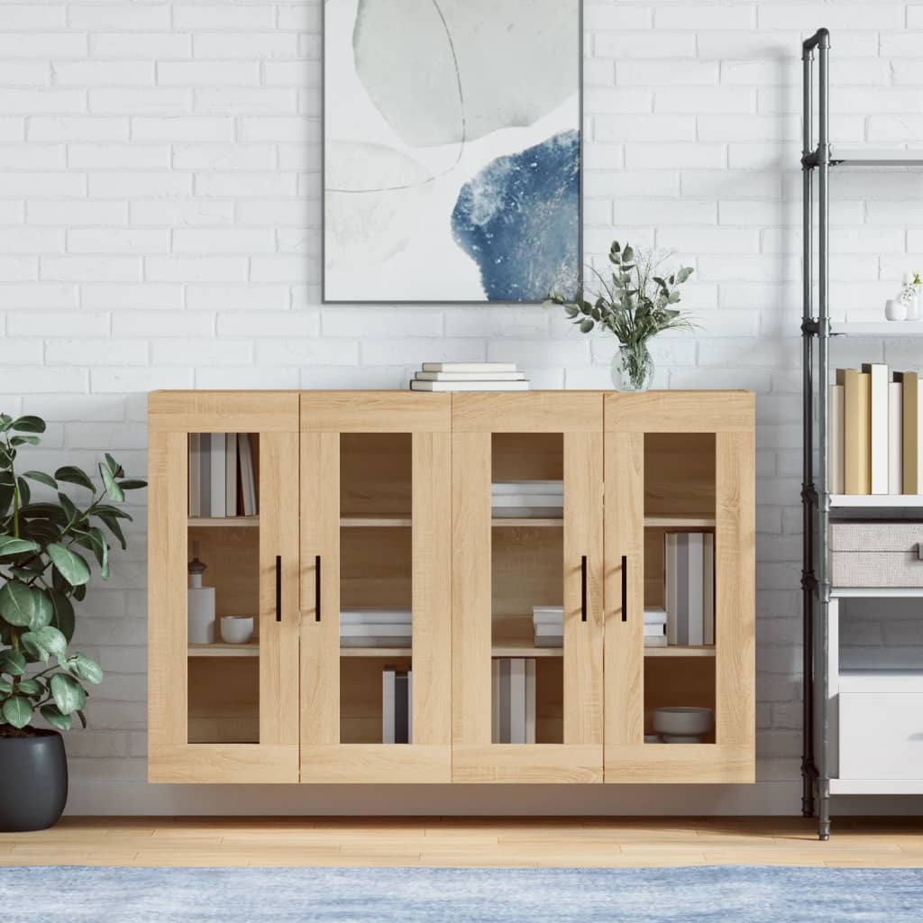 Armadi Da Muro 2 Pcs 69,5 X 34 X 90 Cm