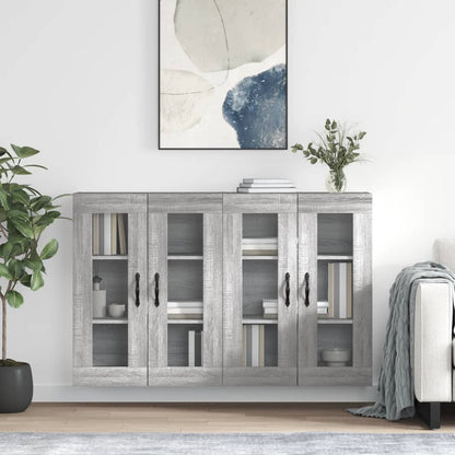 Armadi Da Muro 2 Pcs 69,5 X 34 X 90 Cm