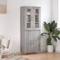 Credenza 69,5X34X180 Cm In Legno Multistrato