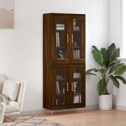Credenza 69,5X34X180 Cm In Legno Multistrato