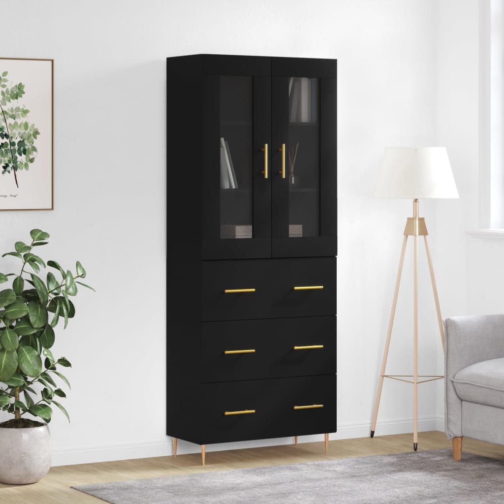 Credenza 69,5X34X180 Cm In Legno Multistrato