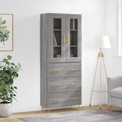 Credenza 69,5X34X180 Cm In Legno Multistrato
