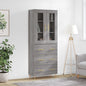 Credenza 69,5X34X180 Cm In Legno Multistrato