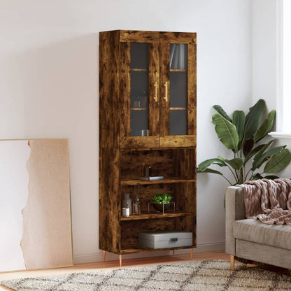 Credenza 69,5X34X180 Cm In Legno Multistrato