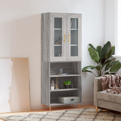 Credenza 69,5X34X180 Cm In Legno Multistrato