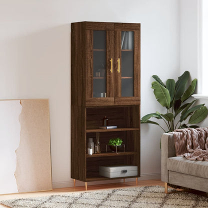 Credenza 69,5X34X180 Cm In Legno Multistrato