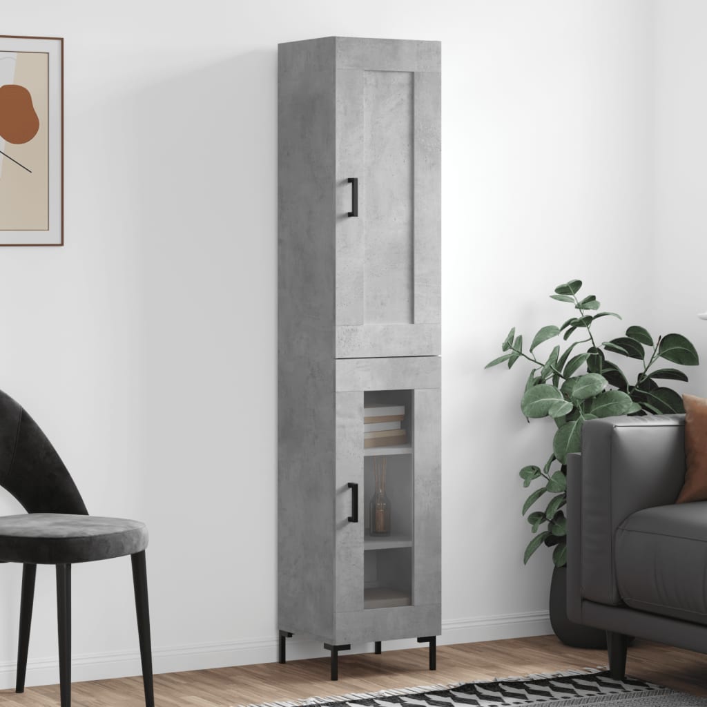 Credenza 34,5X34X180 Cm In Legno Multistrato