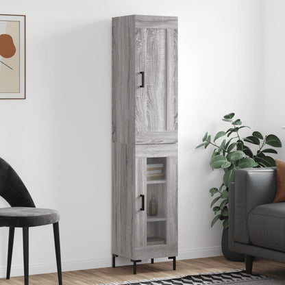 Credenza 34,5X34X180 Cm In Legno Multistrato
