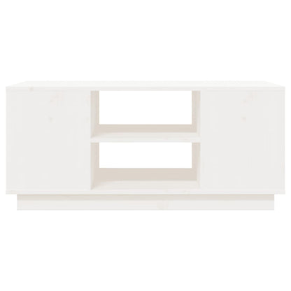 Tavolino Da Salotto 90X49X40,5 Cm Legno Massello Di Pino