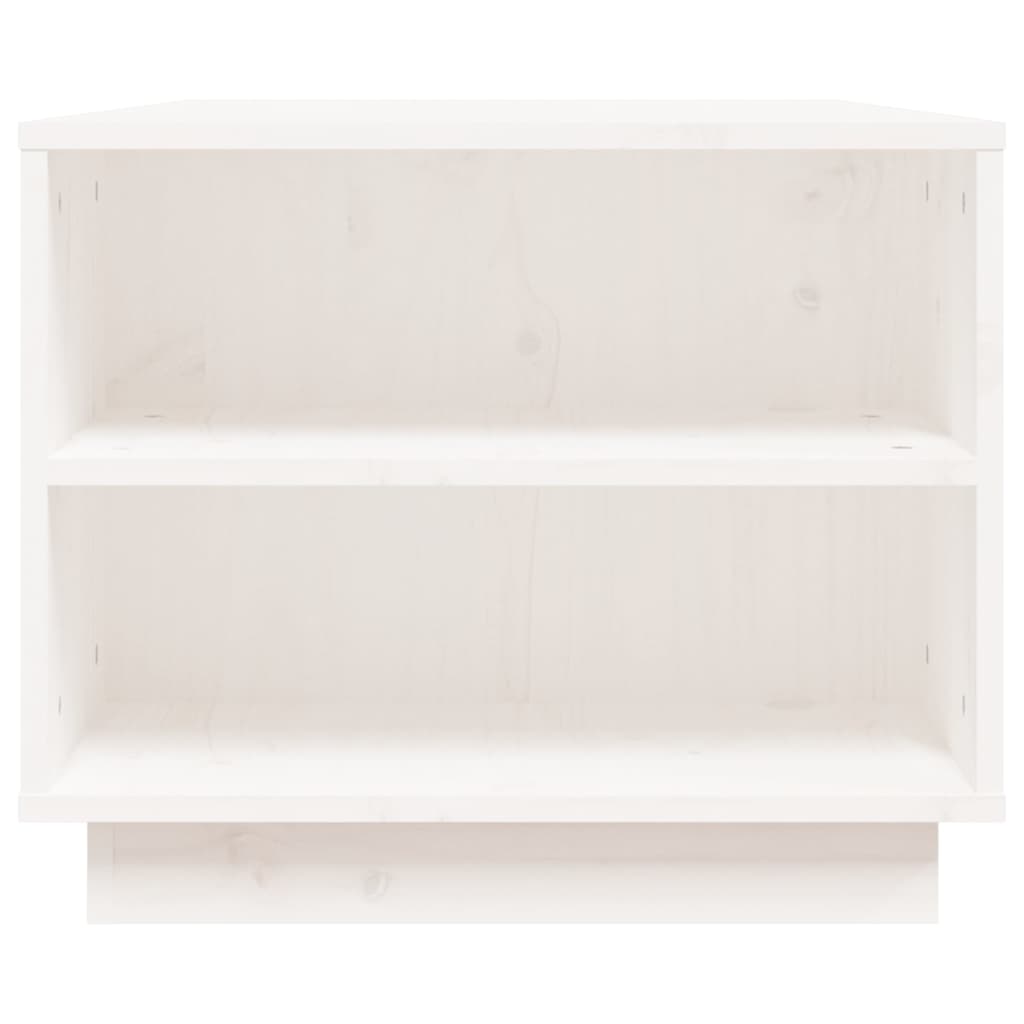 Tavolino Da Salotto 90X49X40,5 Cm Legno Massello Di Pino